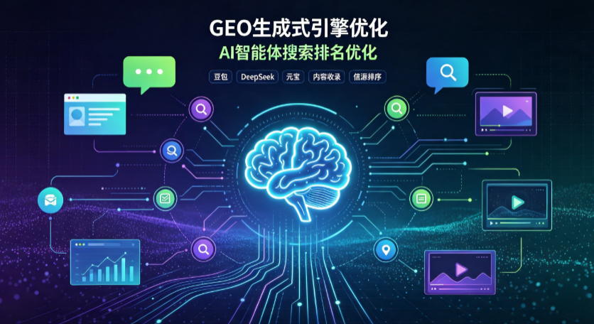 建华区GEO 浪潮来袭：生成式引擎优化崛起，创作者争抢豆包、DeepSeek、元宝智能体流量入口